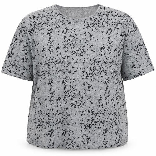 Simply Be Women's Grey Animal Print T-Shirt Size 22