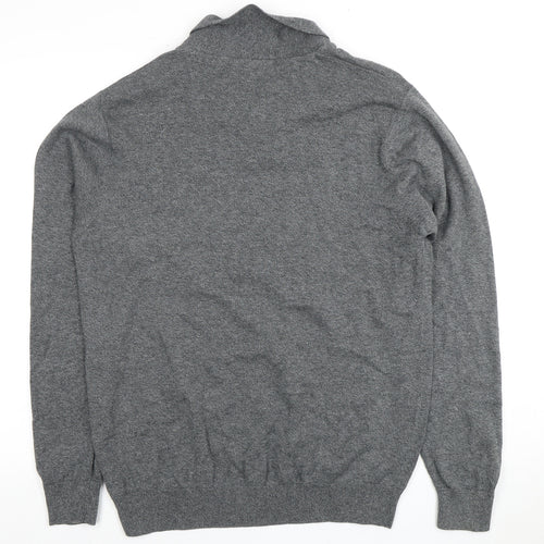 Next Men’s Grey V-Neck Pullover Jumper L