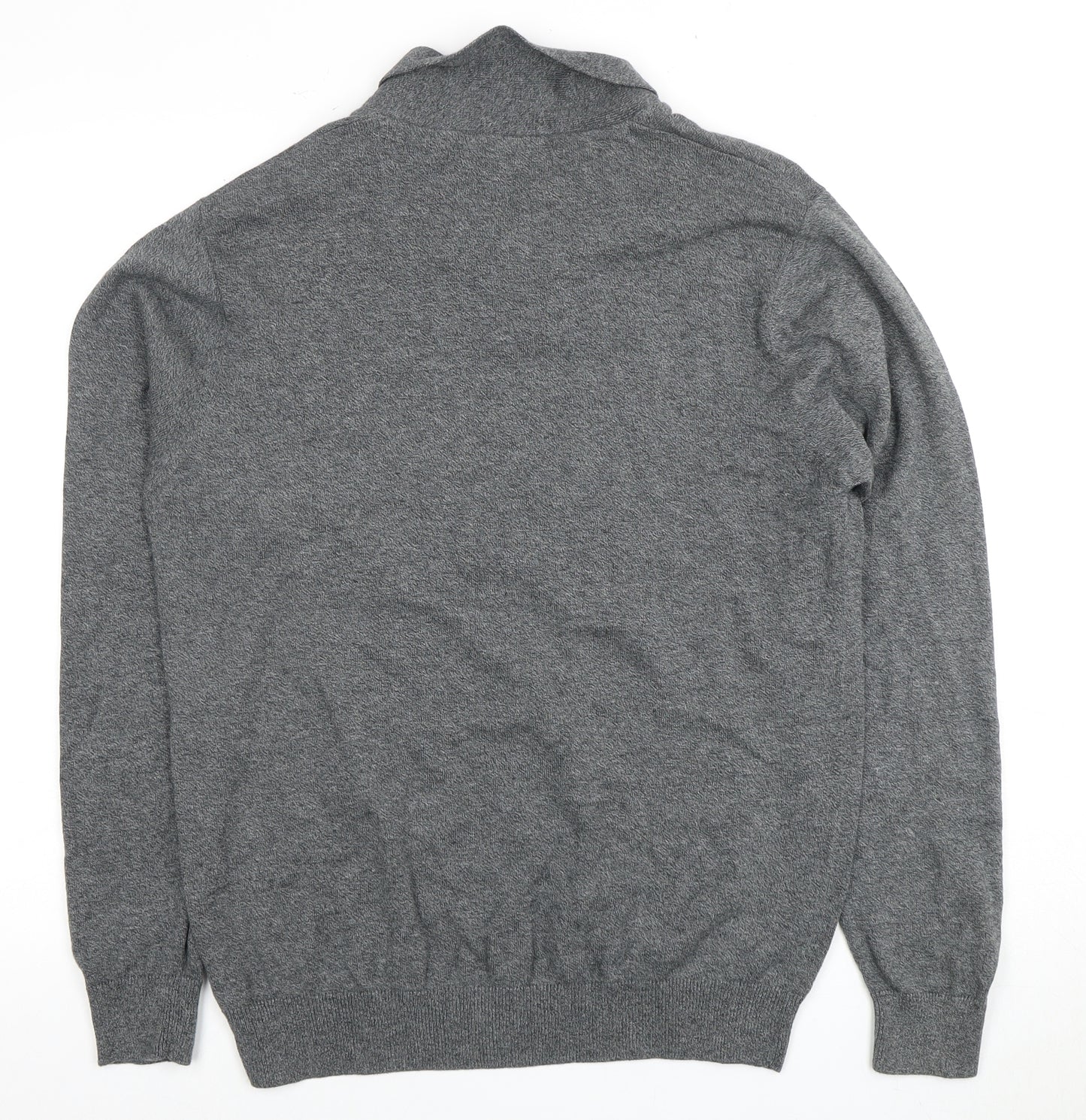Next Men’s Grey V-Neck Pullover Jumper L