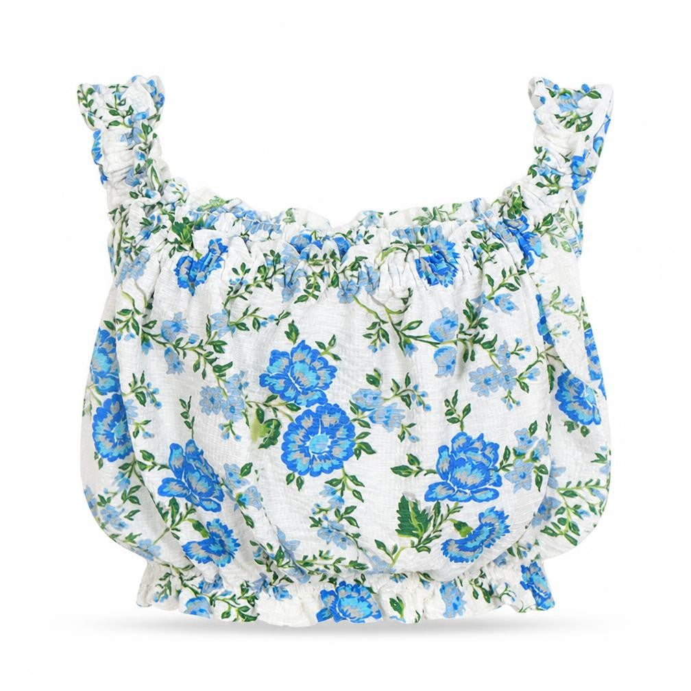 Front view of Topshop Women's Floral Camisole Blouse, Multicoloured, size 10