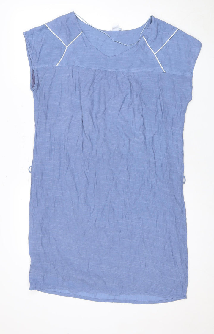 Saint Tropez Women’s Blue Knee Length Shift Dress XL