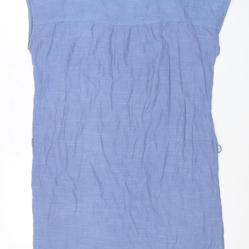 Saint Tropez Women’s Blue Knee Length Shift Dress XL