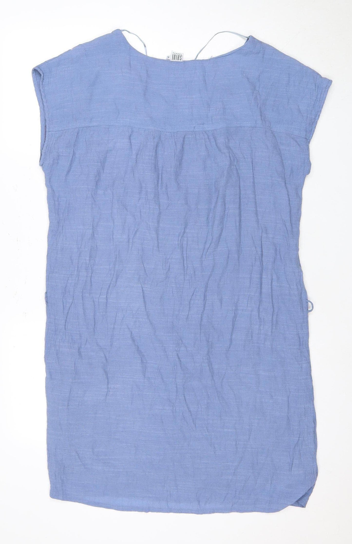 Saint Tropez Women’s Blue Knee Length Shift Dress XL