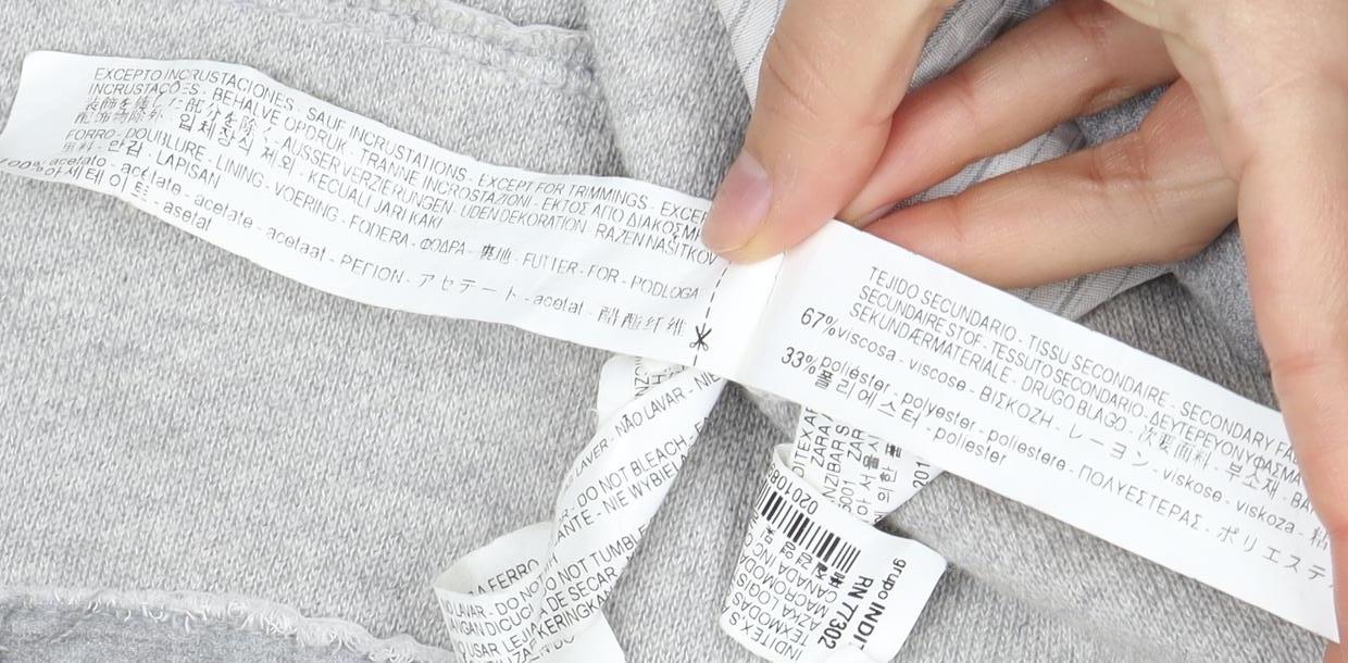 Zara Basic Women's Grey Biker Jacket, Size 2, Zipped