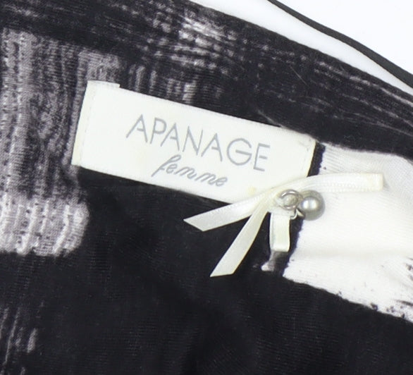 Apanage Women's Black Dress Size 12
