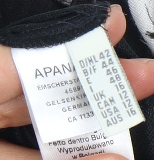 Apanage Women's Black Dress Size 12
