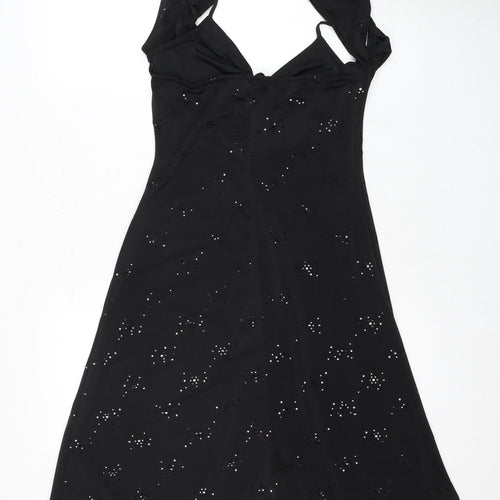 AX Paris Black Women's Halter Cocktail Dress Size 2