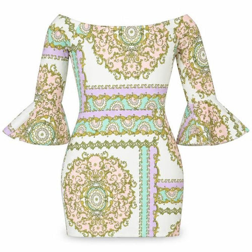 Missguided Women's Multicoloured Bodycon Dress, Size 10