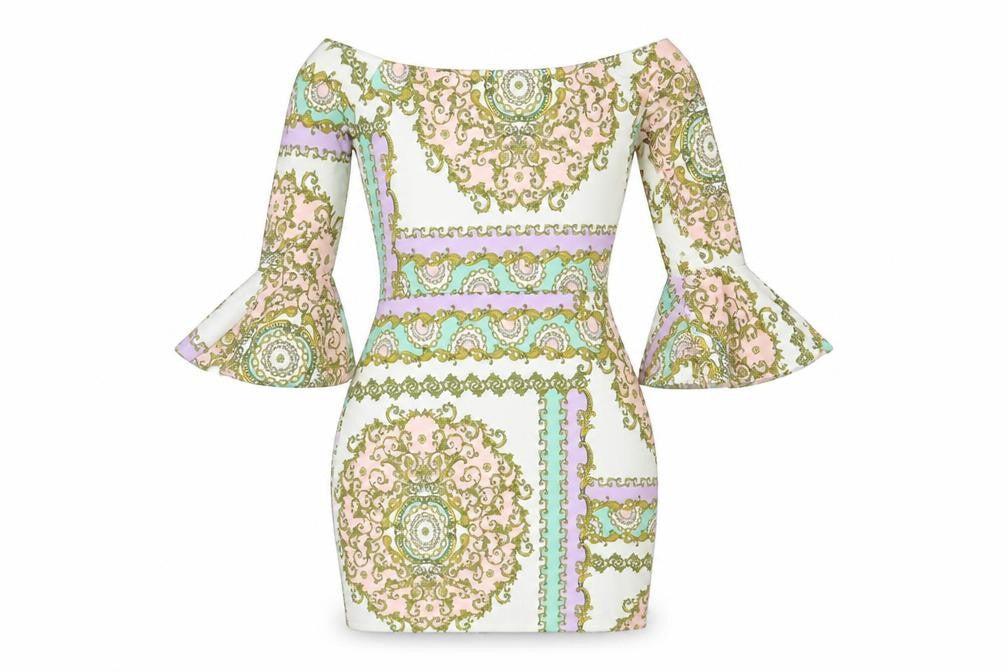 Missguided Women's Multicoloured Bodycon Dress, Size 10
