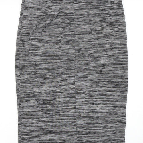 Dorothy Perkins Women's Grey Pencil Skirt, Size 8