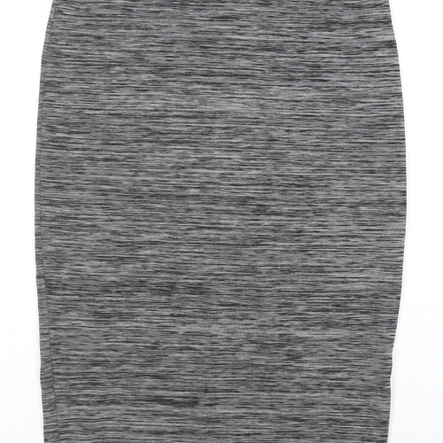 Dorothy Perkins Women's Grey Pencil Skirt, Size 8