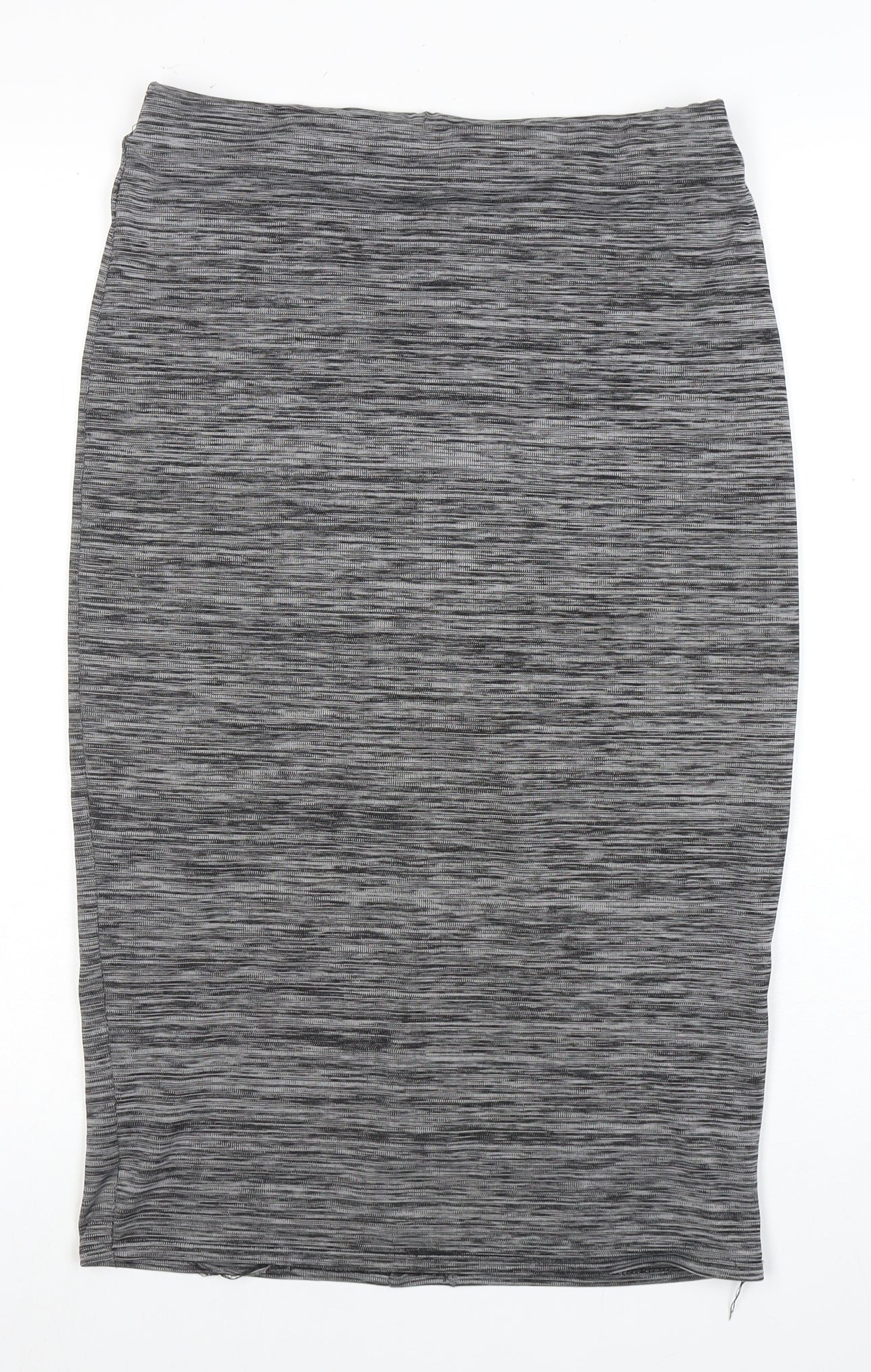 Dorothy Perkins Women's Grey Pencil Skirt, Size 8