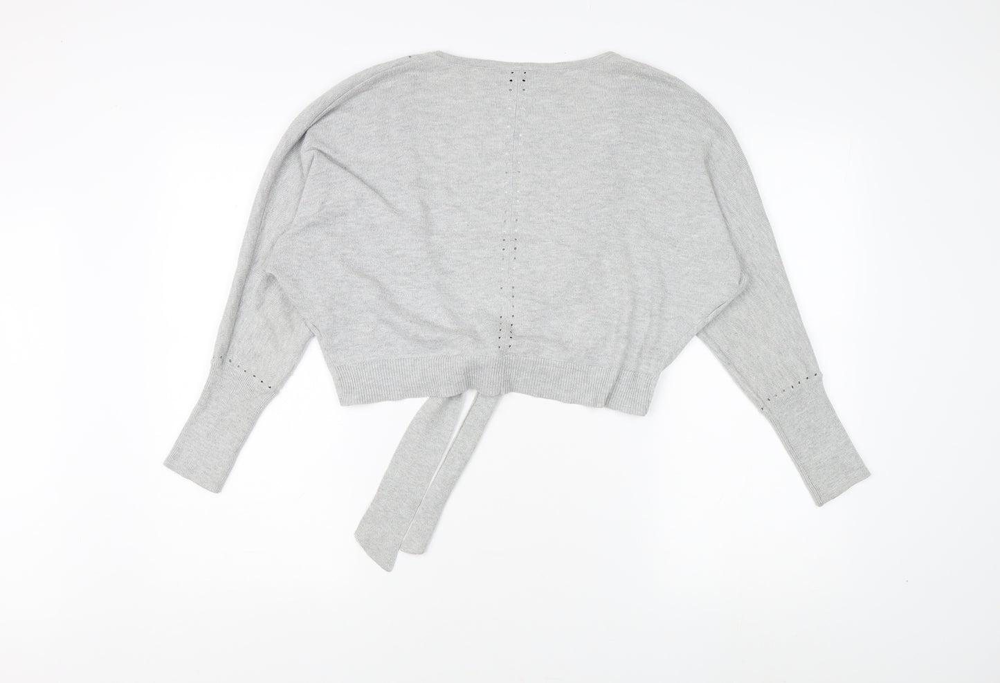 Wallis Grey Women's Cardigan Size S