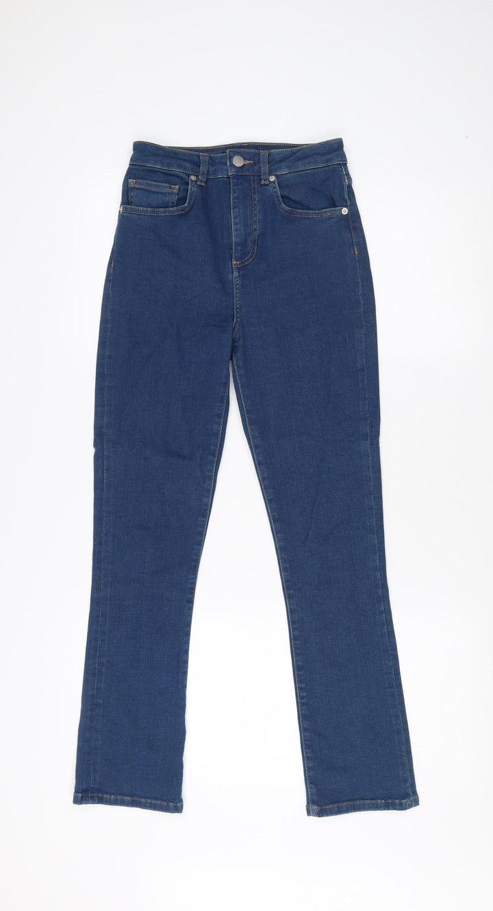 Karen Millen Women's Blue Straight Slim Jeans Size 6