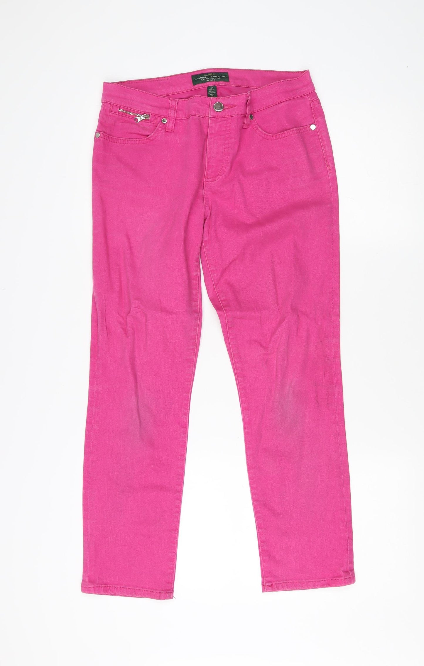 Lauren Ralph Lauren Women's Pink Size 6 Petite Jeans