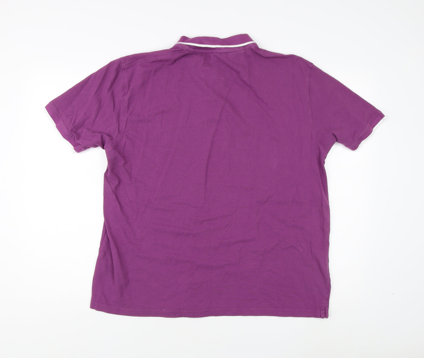 James Pringle Men's Purple XL Polo Shirt