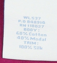 Boden Women's Pink Scoop Neck T-Shirt Size 10