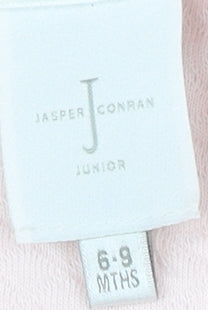 Jasper Conran Junior Girls Pink Dress, 6-9 Months, Long Sleeve