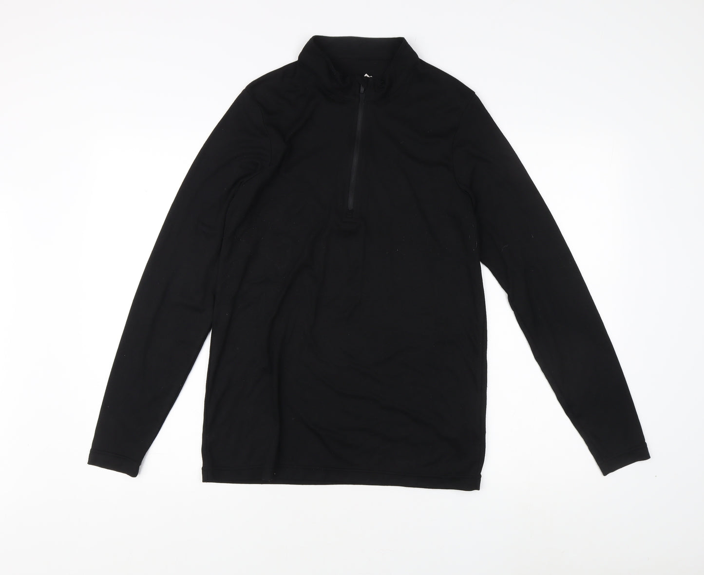 Peter Storm Unisex Black Zip Sweatshirt Size L