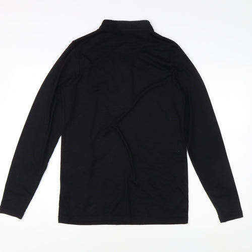 Peter Storm Unisex Black Zip Sweatshirt Size L