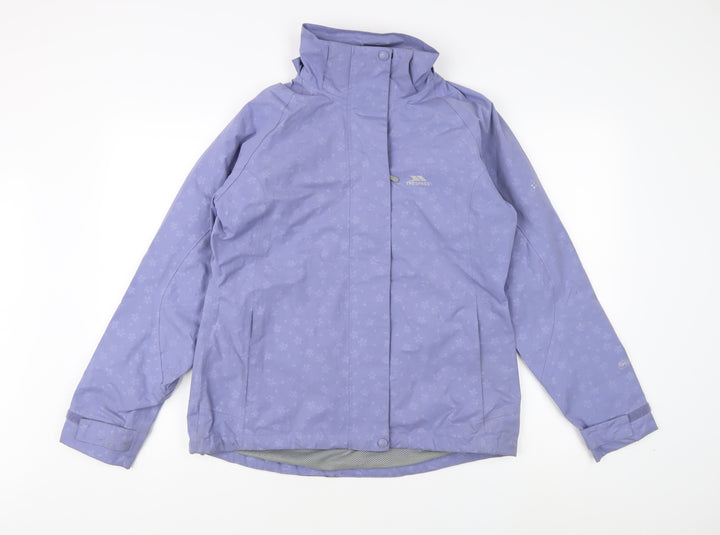 Trespass Women's Purple Waterproof Jacket M
