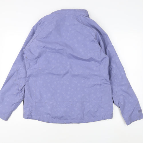 Trespass Women's Purple Waterproof Jacket M