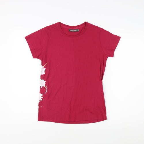 Craghoppers Red Cotton Women's T-Shirt Size 10