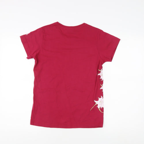 Craghoppers Red Cotton Women's T-Shirt Size 10
