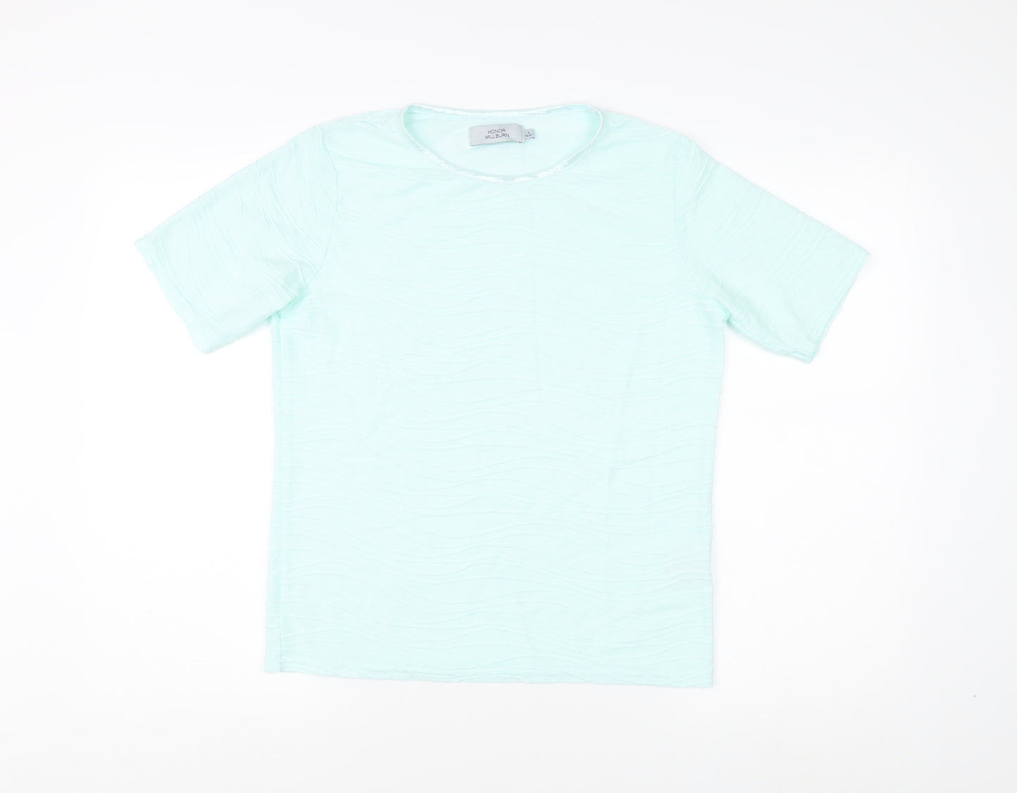Honor Millburn Women's Green T-Shirt S Short Sleeve