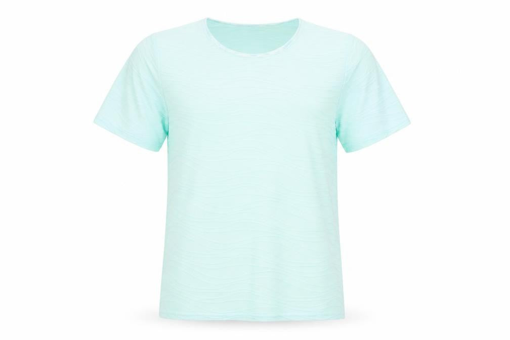 Front view of Honor Millburn Women's Green T-Shirt S Short Sleeve