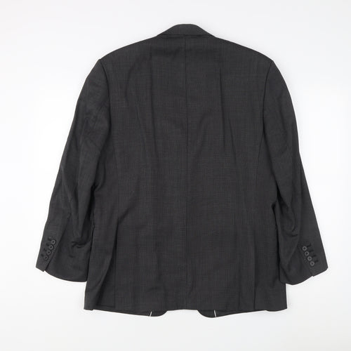 Jeff Banks Men's Grey Blazer Jacket, Size 40S Formal