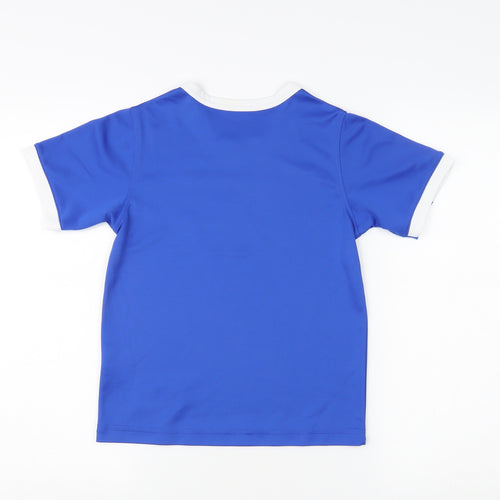 Nike Boys Blue Football Jersey T-Shirt S