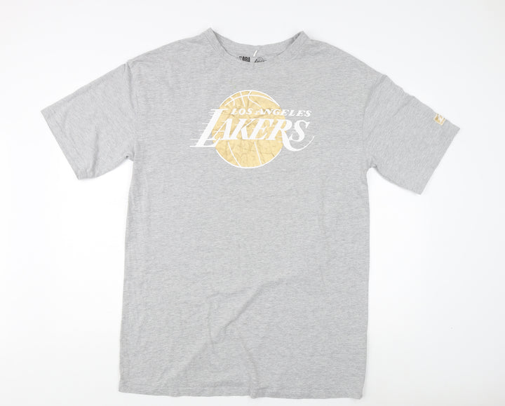 NBA Los Angeles Lakers Grey T-Shirt, Unisex, S