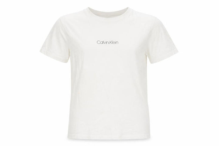 Calvin Klein Kids Unisex White T-Shirt, Size 14-15 Years