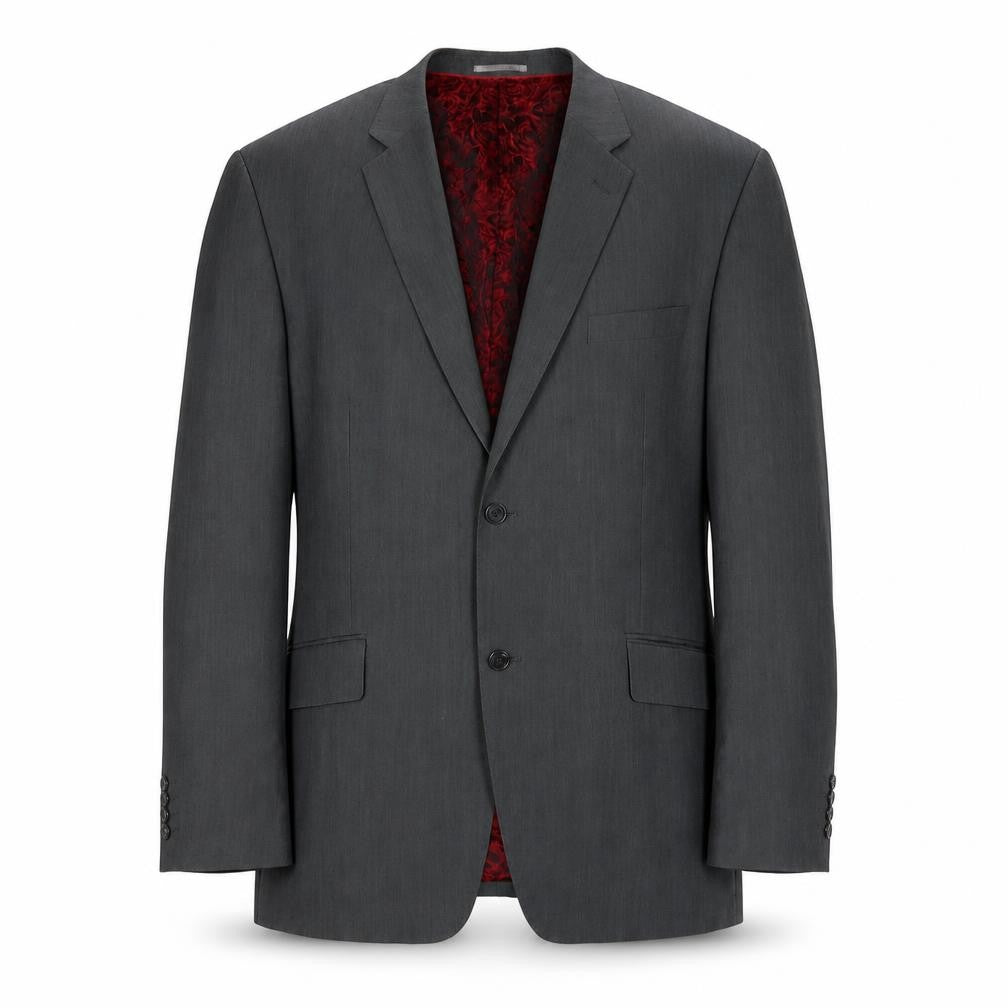 Front view of Boggi Men's Grey Blazer Jacket, size 44, Regular, Business Wear