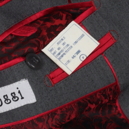 Boggi Men's Grey Blazer Jacket, Size 44 Regular, Business Wear