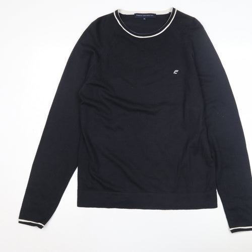 French Connection Men's Black XL Pullover Jumper