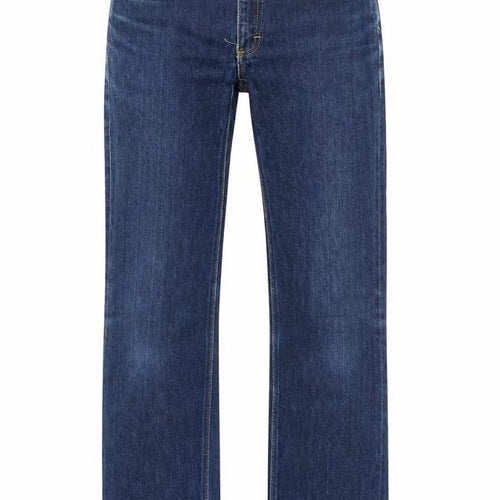 Lee Men's Blue Straight Jeans 29W 34L Vintage Distressed