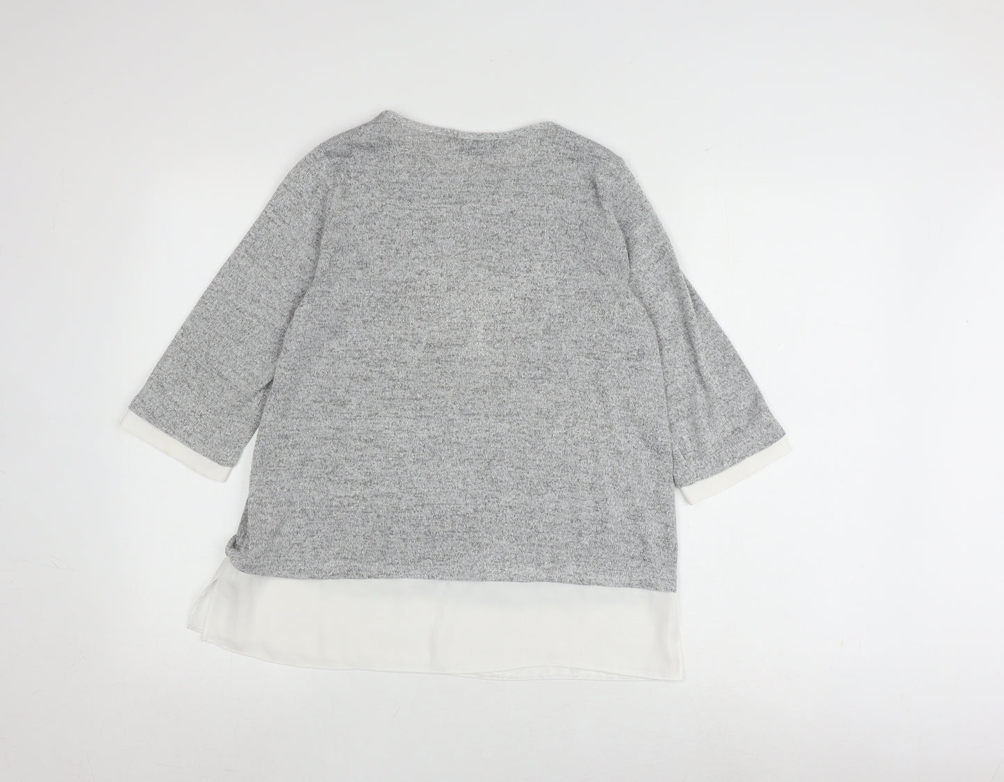 Wallis Women's Grey Tunic Jumper Size 10