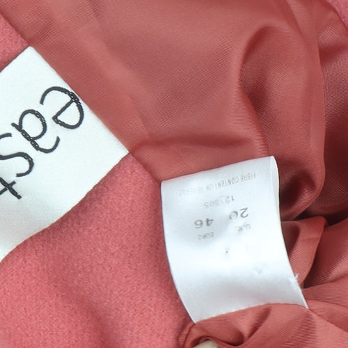Eastex Women's Pink Wool Blazer Size 18 Business Casual