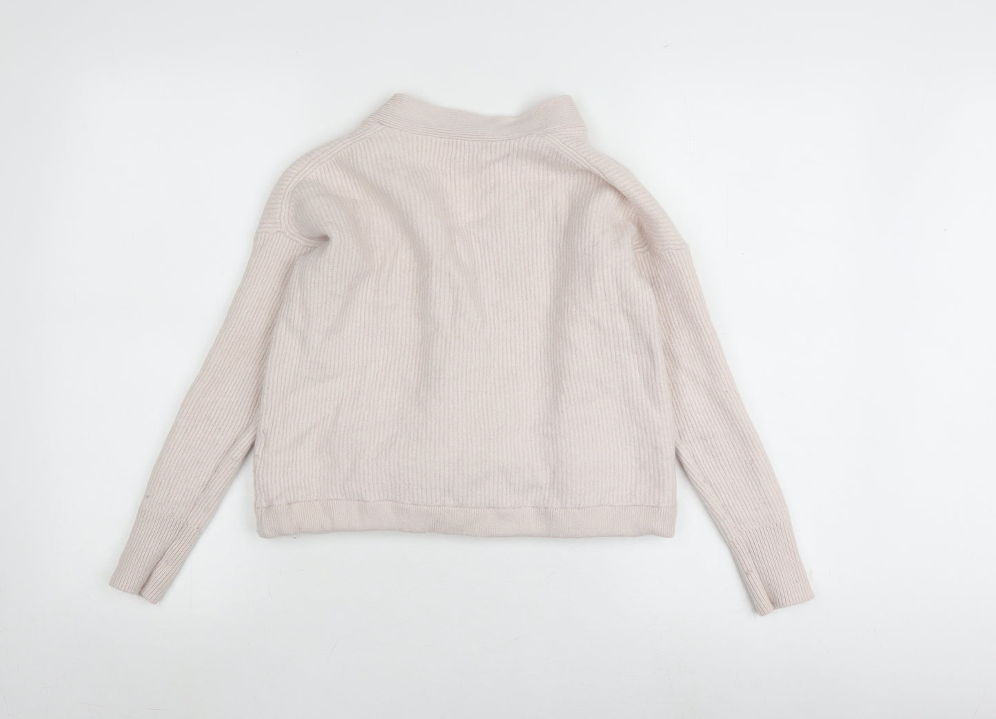 The White Company Women's Beige Cardigan - Size S