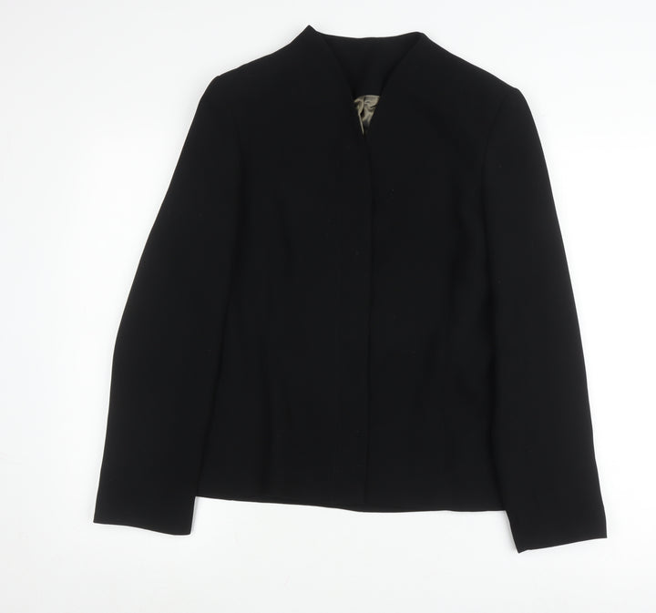 BHS Black Women's Blazer Size 10