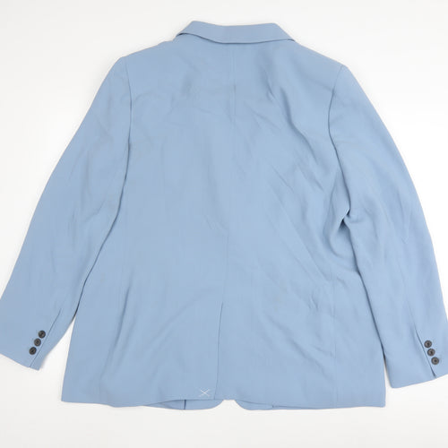 Jaeger Women's Blue Blazer Size 20