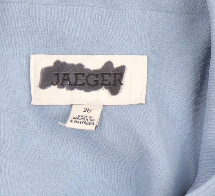 Jaeger Women's Blue Blazer Size 20