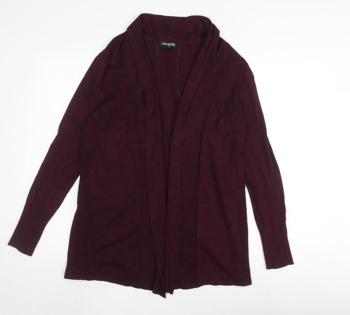The Collection Women's Purple Open Front Cardigan Size 12