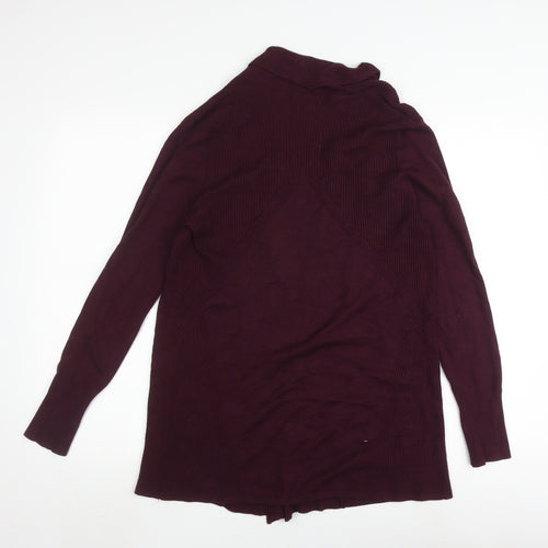 The Collection Women's Purple Open Front Cardigan Size 12