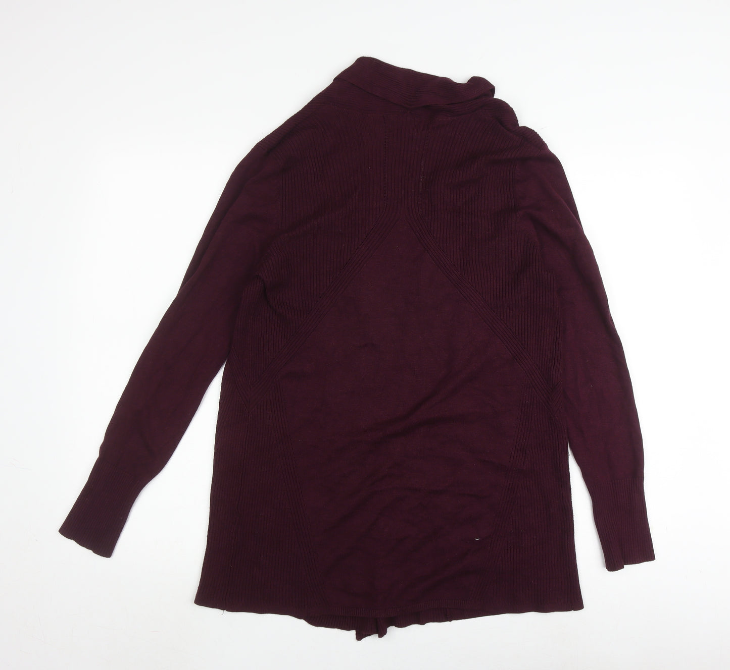 The Collection Women's Purple Open Front Cardigan Size 12