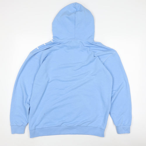 Puma Men's Blue Pullover Hoodie Size M