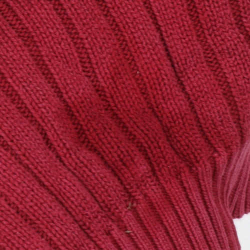 Rochas Men's Red Cable-Knit Pullover - M
