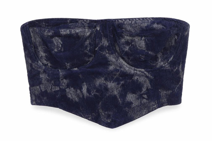 Missguided Women's Blue Strapless Camisole Top Size 8